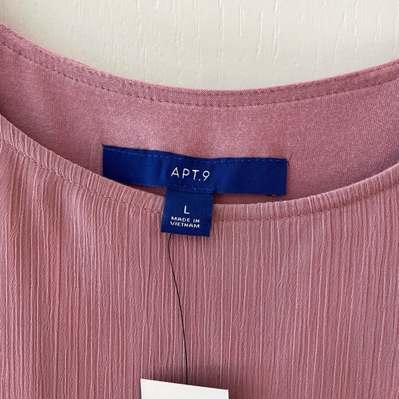 Apt. 9 Poncho Top Mauve Size L - Picture 4 of 7